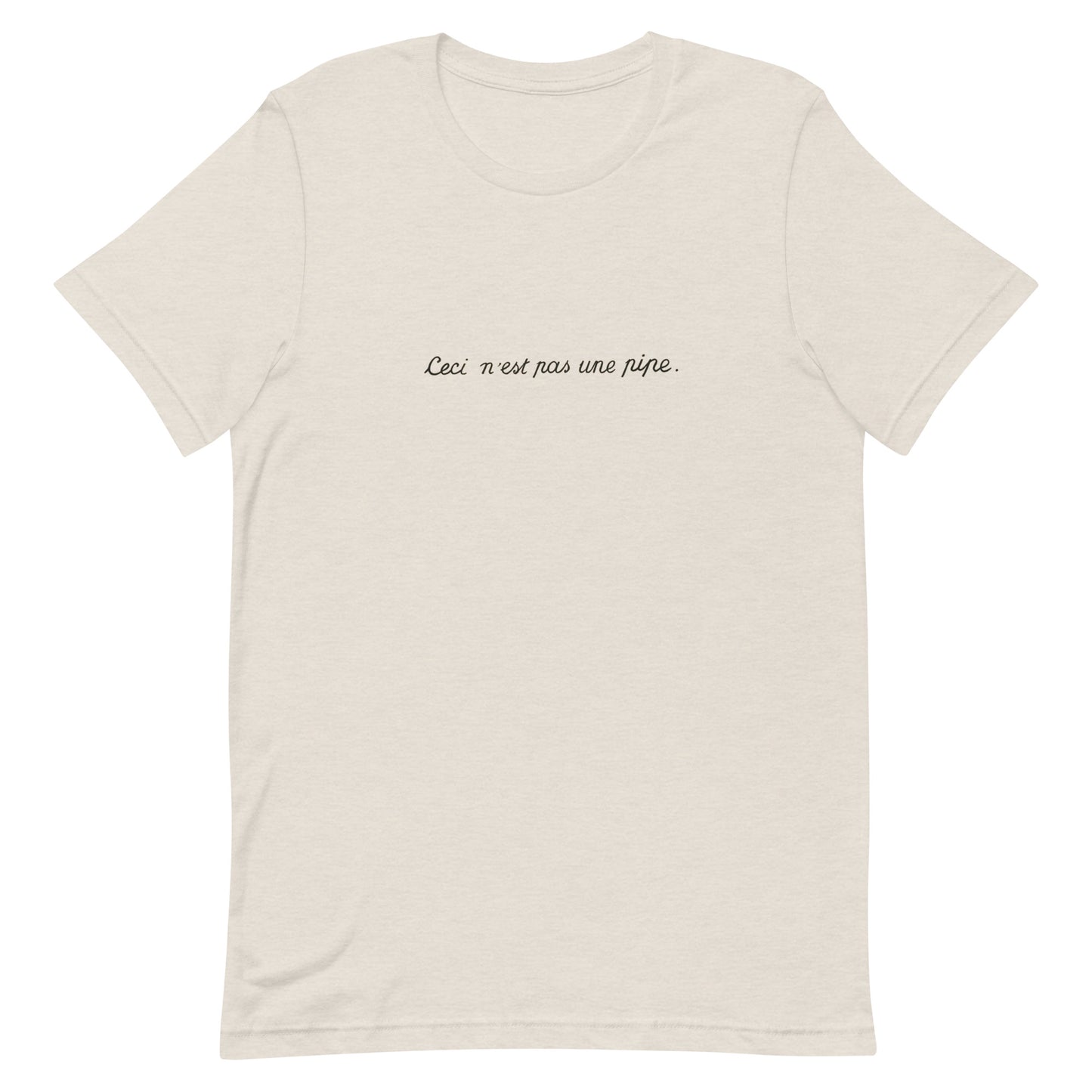 This t-shirt is not a pipe