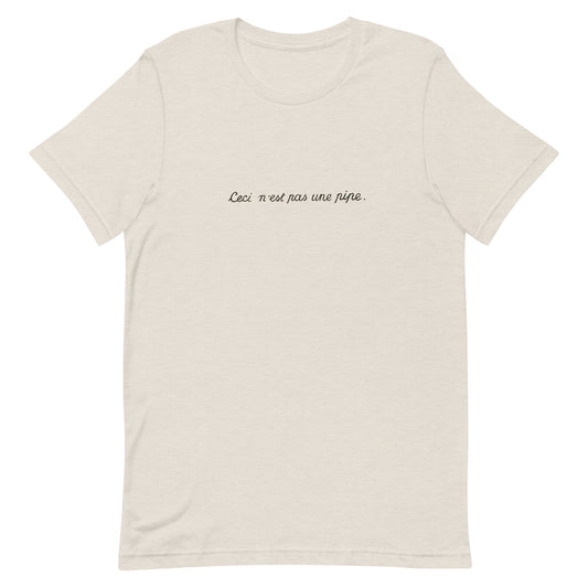 This t-shirt is not a pipe