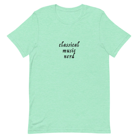 Classical music nerd t-shirt