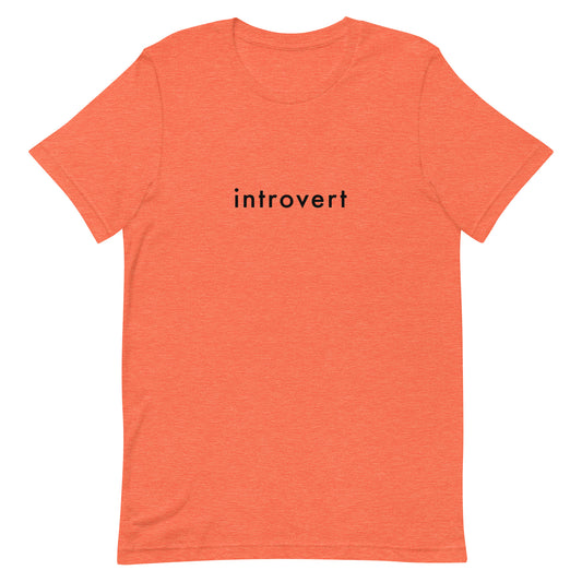 Introvert t-shirt
